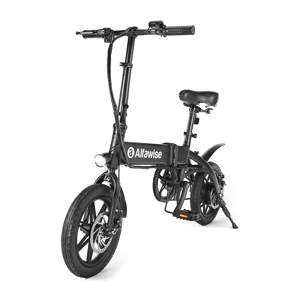 Notre test de Alfawise X1, un superbe vélo électrique pouvant monter jusqu'à 25 km/h et une autonomie de quasiment 50 km !